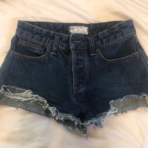 Free people shorts size 24
